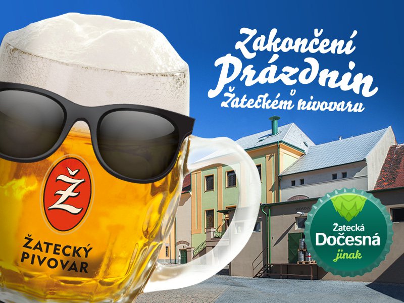 Zakončení prázdnin v Žateckém pivovaru