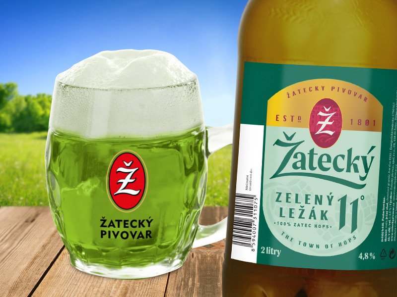 Oslavte Velikonoce se zeleným ležákem